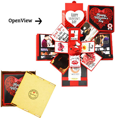 "Love Explosion box with Sweet Memories - code03 (Personalised Gift) - Click here to View more details about this Product